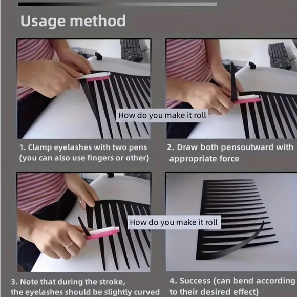 Eyelash Car Light Stickers 2 Piece Set NIP - Picture 7 of 8